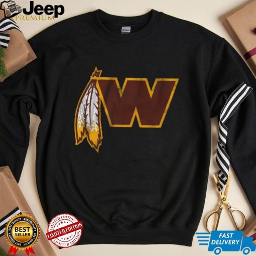 Washington Football Feather T Shirt