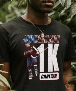 Washington Hockey John Carlson Celebrate 1,000 game Carly1K T Shirt