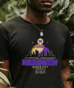 Washington Huskies 2024 CFP National Championship Space City shirt