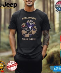 Washington Huskies 2024 Real Dawgs Wear Purple Mascot T shirt