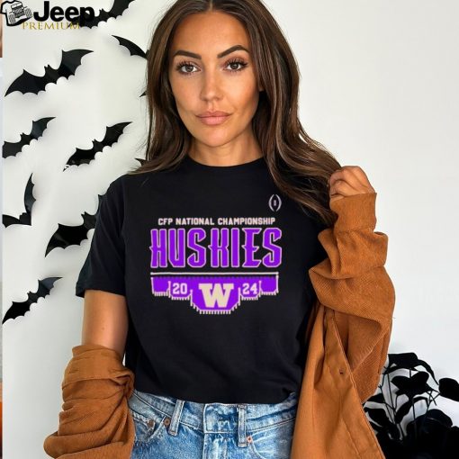 Washington Huskies CFP National Championship Huskies 2024 T shirt  Unisex Tshirt