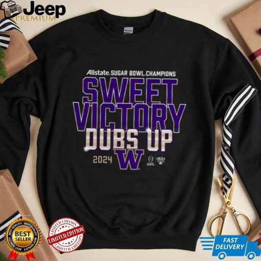 Washington Huskies College Football Playoff 2024 Sugar Bowl Champions Mindset T Shirt