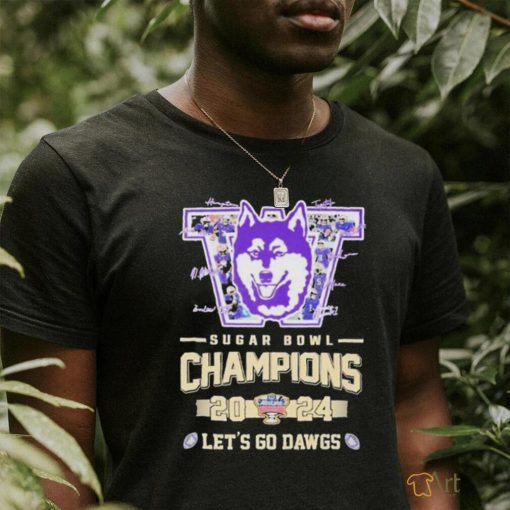 Washington Huskies Football Sugar Bowl Champions 2024 T Shirt