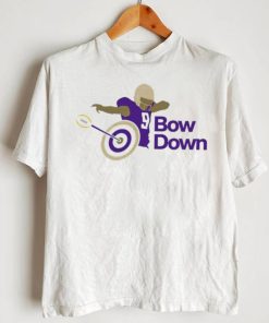 Washington Huskies Michael Penix Jr. bow down archer celly shirt