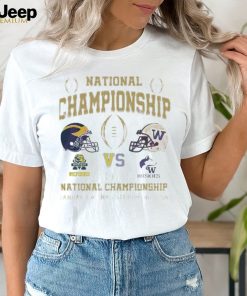 Washington Huskies Michigan Wolverines 2024 national championship january 8 nrg stadium houston Unisex TShirt