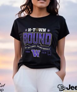 Washington Huskies h town bound 2024 national championship shirt