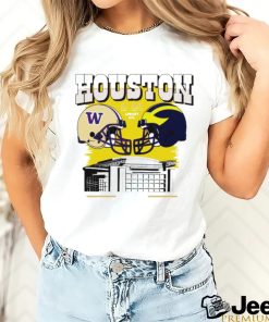 Washington Huskies vs Michigan Wolverines 2024 National Championship Game Head to Head Stadium shirt