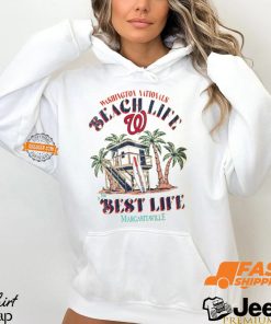 Washington Nationals Beach Hut Graphic T Shirt