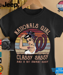 Washington Nationals Girls Classy Sassy And A Bit Smart Assy Shirt