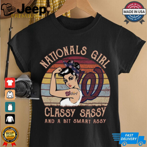 Washington Nationals Girls Classy Sassy And A Bit Smart Assy Shirt