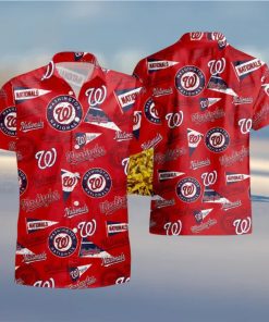 Washington Nationals Hawaiian Shirt And Short