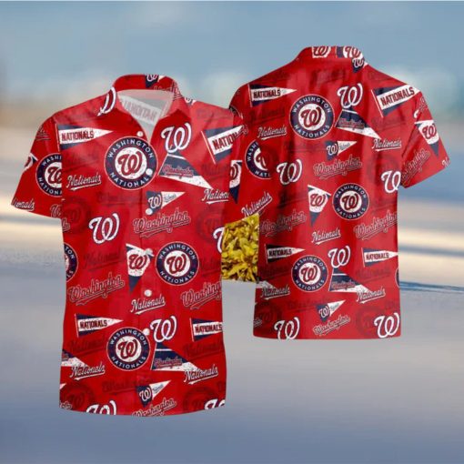 Washington Nationals Hawaiian Shirt And Short