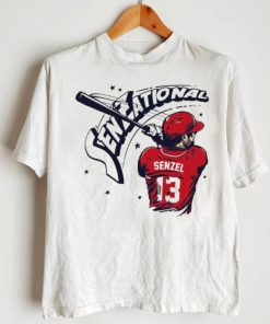 Washington Nationals Nick Senzel Senzational 13 signature shirt