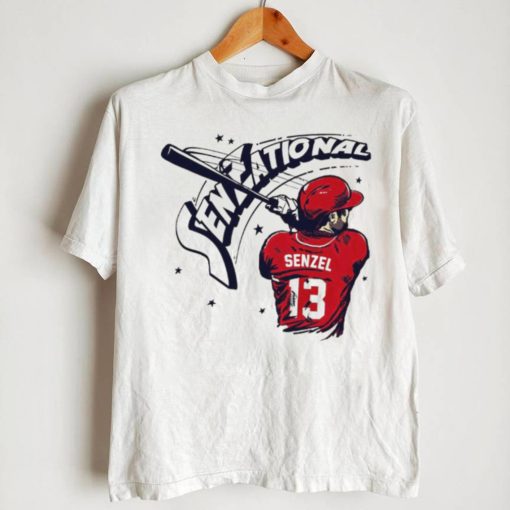 Washington Nationals Nick Senzel Senzational 13 signature shirt