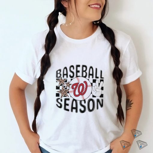 Washington Nationals Season Baseball stars logo 2024 shirt