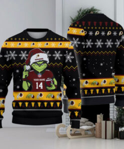 Washington Redskin Custom Chrismas Ugly Sweater