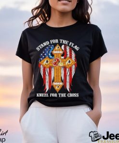 Washington Redskins Stand For The Flag Kneel For The Cross 2024 T shirt