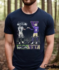 Washington Sports Michael Penix Jr and Kenneth Walker III Mashup T Shirts