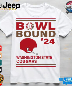 Washington State Cougars 2024 Bowl Bound Helmet Shirt