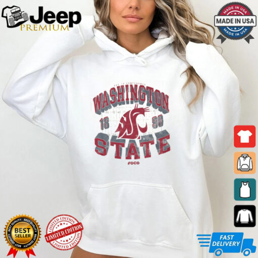 Washington State Cougars Field Arched Wordmark T Shirt