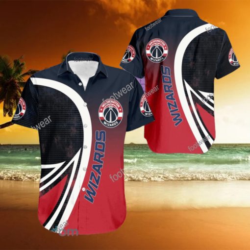 Washington Wizards 3D Hawaiian Shirt For Men Gifts New Trending Shirts Beach Holiday Summer