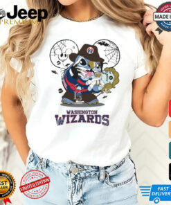 Washington Wizards Stitch Freddy Krueger Halloween Shirt