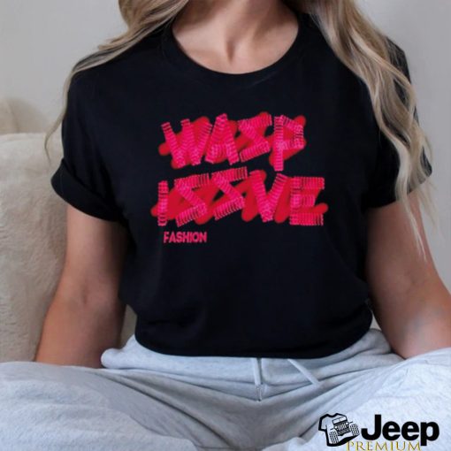 Wasp issve fashion text shirt