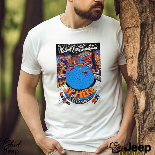 Water Wheel Foundation Sphere Las Vegas 2024 Poster Classic T Shirt