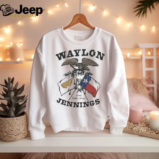 Waylon Jennings Merch Sweet Mother Texas Men’s Tee Shirt