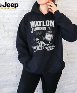 Waylon Jennings Merch Wild Side Of Life Waylon Jennings T Shirt
