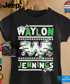 Waylon Jennings holiday speicial Merry Christmas shirt