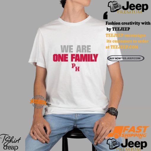 We Are One Family Pleasant Home Eagles Shirt