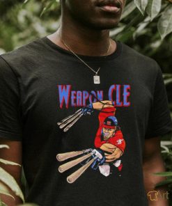 Weapon Cleveland Guardians cartoon shirt