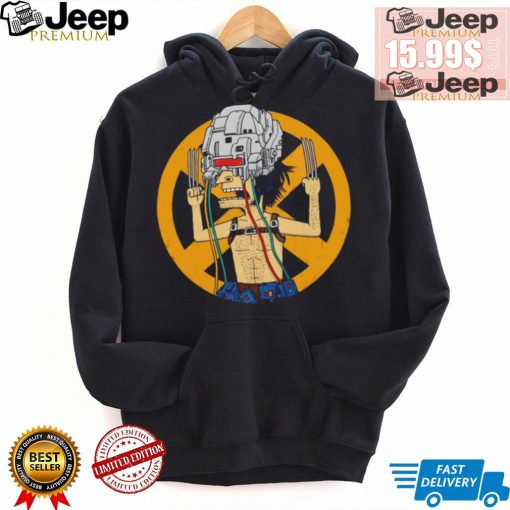 Weapon X and Cornholio Weaponholio logo shirt