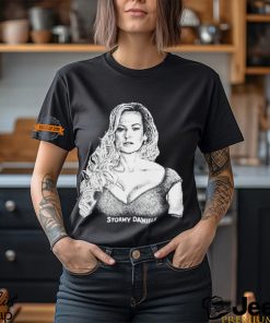 Wearing Stormy Daniels Shirt