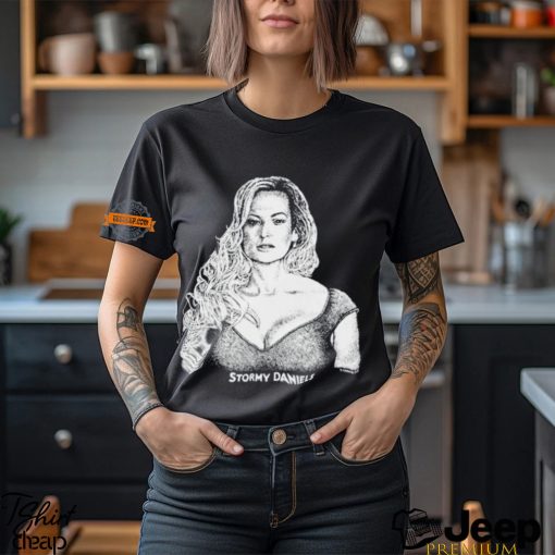 Wearing Stormy Daniels Shirt