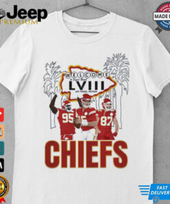 Welcome To Supper Bowl Lviii Las vegas Nevada Chiefs T Shirt