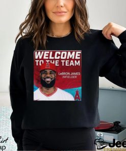 Welcome To The Team Lebron James Infielder Funny Meme Funny Gift Classic T Shirt