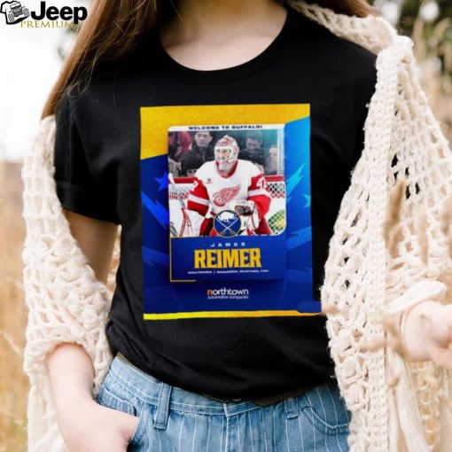 Welcome to Buffalo James Reimer Goaltender shirt