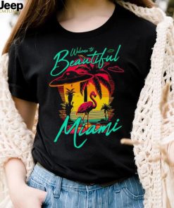 Welcome to beautiful Miami sunset shirt