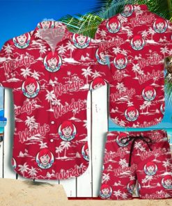 Wendy’s Tropical Flower Aloha Hawaiian Shirt, Short Unique Gift