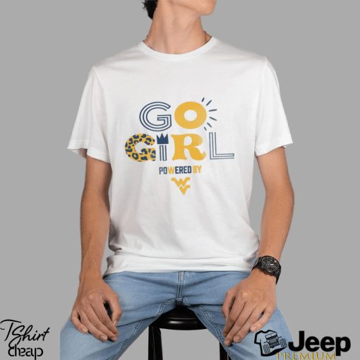 West Virginia Mountaineers Gameday Couture Women’s PoweredBy Go Girl Oversized T Shirt