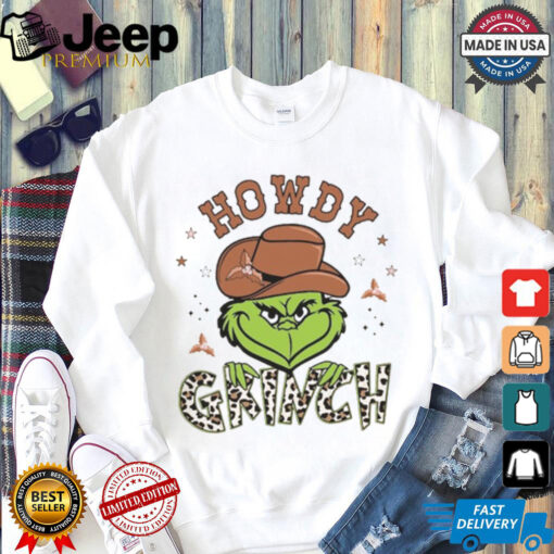 Western Grinch Sweatshirt, Christmas Grinch Shirt