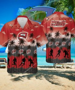 Western Kentucky Hilltoppers AOP Hawaiian Shirt Pattern Coconut Tree Gift Summer