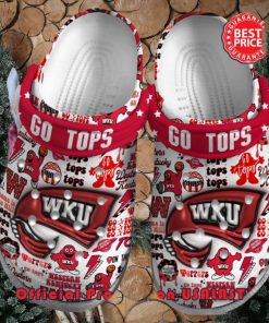 Western Kentucky Hilltoppers Go Tops And Lady Toopers Crocs Clog Shoes