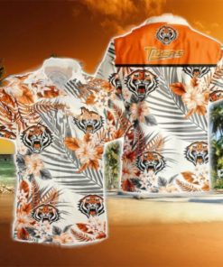 Wests Tigers NRL Combo Hawaiian Shirt And Shorts Personalized Gift Tropical Flower For Fans