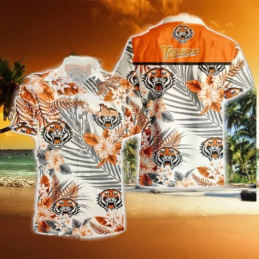 Wests Tigers NRL Combo Hawaiian Shirt And Shorts Personalized Gift Tropical Flower For Fans