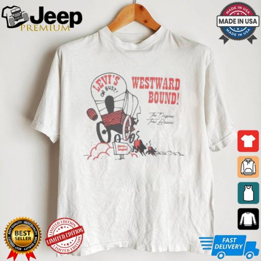 Westward Bound The Original Trail Blazers Levi’s Or Busti T shirt