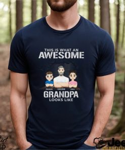 What A Cool Grandpa Looks Like Shirt