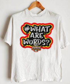 What are Words logo shirt